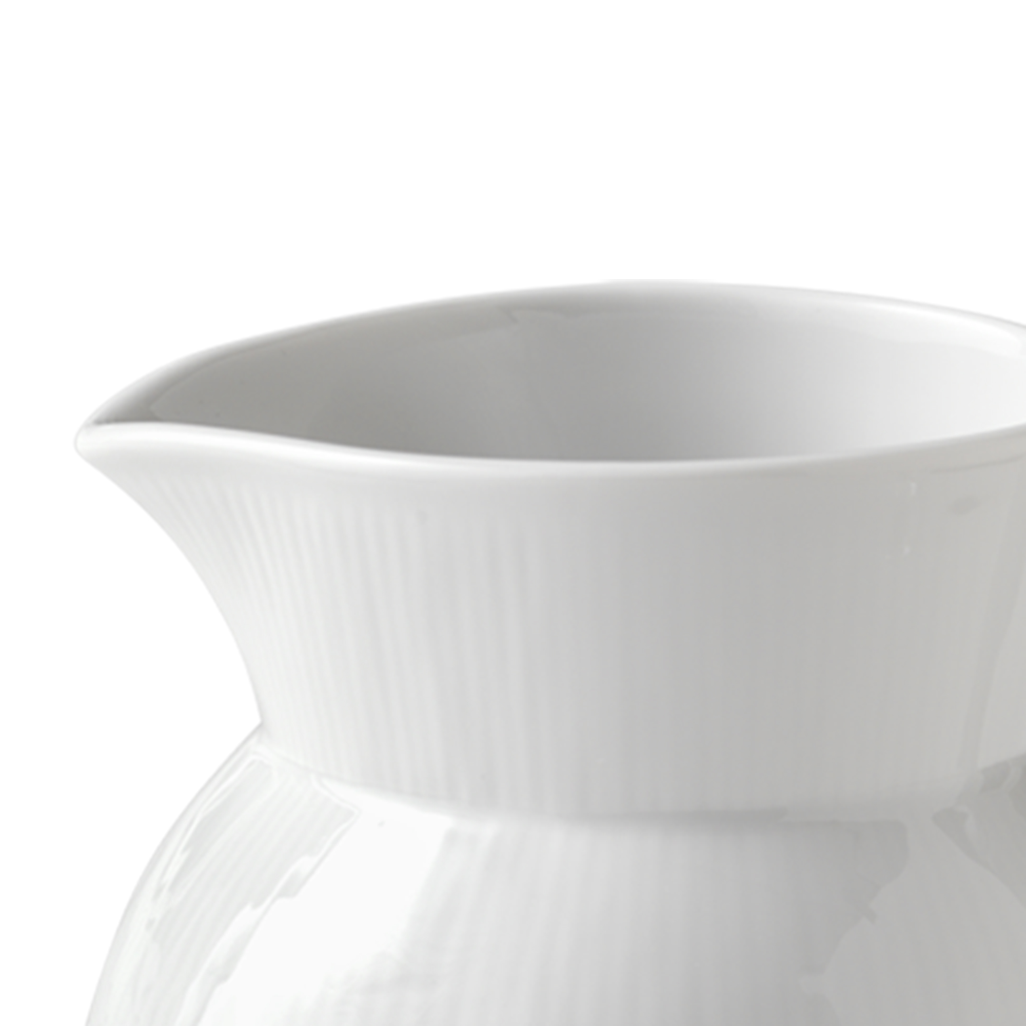 Zoom billed af Hvid Riflet Kande 1,7 L